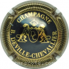 Capsule Deville - Chevallier  Noir et or, striée