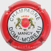 Capsule Domi-Moreau  Contour rouge, verso métal