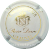 Capsule Domi Pierre  Blanc et or brillant