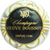 Capsule Doussot Vve Noir, contour blanc