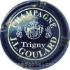 Capsule Goulard J. L.  Bleu foncé et blanc