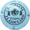 Capsule Goulard J. L.  Bleu pâle et noir