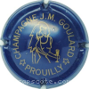 Capsule Goulard J. M.  Bleu et or