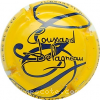 Capsule Goussard-Delagneau  Jaune-orangé et bleu foncé
