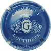 Capsule Gouthiere Charles Bleu foncé et crème