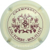 Capsule Goutorbe - Bouillot  Crème pâle et bordeaux foncé
