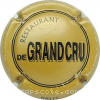 Capsule Grand Cru (Restaurant) Marron clair et noir