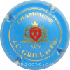 Capsule Grill J.C.  Bleu clair, or et rouge