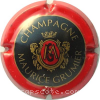Capsule Grumier Maurice  Noir et or, contour rouge