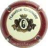 Capsule Grumier Maurice  Contour bordeaux, or pâle