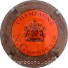 Capsule Gueusquin Nicolas Orange, contour marron