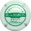 Capsule Harlin Henri  Brut millésimé, blanc et vert