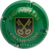Capsule Hautvillers Vert, marron et or