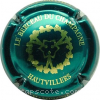 Capsule Hautvillers Turquoise métallisé et or vif