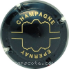 Capsule Epernay Noir et or