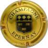 Capsule Epernay Or et noir