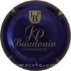Capsule Baudouin Bleu vif métallisé et crème