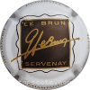 Capsule Le Brun  Servenay Contour blanc, marron et or