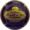 Capsule Boisselle & Fils Bleu nuit métallisé et or vif, striée