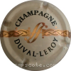 Capsule Duval-Leroy Barre or, Légende CHAMPAGNE