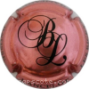 Capsule Batisse Lancelot 1 -  Rose et noir, initiales majuscules