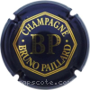 Capsule Paillard Bruno Bleu foncé et or brillant 
