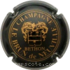 Capsule Le Brun De Neuville Noir et or, ecusson noir