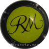 Capsule Manceaux Roger Vert, contour noir 