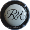 Capsule Manceaux Roger Blanc, contour noir