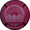 Capsule Seconde François Framboise et blanc