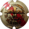 Capsule Mumm Crème et or brun barre rouge