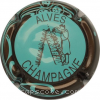 Capsule Alves 32f - Bleu pâle, contour Marron