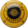 Capsule Ariston Centre noir, contour jaune-orangé