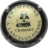 Capsule Lancelot-Pienne Contour vert, fond vert pâle