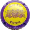 Capsule Carreau Jean-Luc Jaune, contour violet