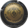 Capsule Levasseur Albert Contour noir, fond or mat