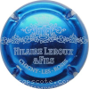 Capsule Leroux H. & Fils Bleu métalisé et blanc