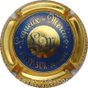 Capsule Lequeux-Mercier Or, cercle bleu