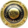 Capsule Lequeux-Mercier Or, cercle noir