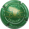 Capsule Lequart Laurent Vert, or et blanc