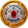 Capsule Arnould Michel & Fils Contour or , fond beige