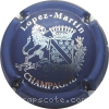 Capsule Lopez-Martin Bleu nuit mat et argent