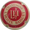 Capsule L'Hoste Crème, contour bordeaux