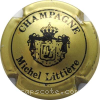 Capsule Littiere Michel Or mat et noir