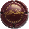 Capsule Littiere Alain Bordeaux et or