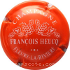 Capsule Heucq François Orange et blanc