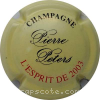 Capsule Peters Pierre Fond crème, noir et rouge