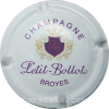 Capsule Petit Bollot Blanc, écriture violette