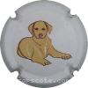 Capsule Albert L Inscription Labrador, blanc