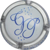 Capsule Phelizot Guillaume Fond blanc, bleu, ctr argent